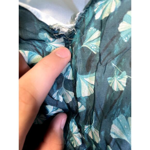 RACHEL ZOE Dolores Boat Neck Ruched Sleeve Chiffon Mini Dress Size XS $385 - Picture 5 of 11